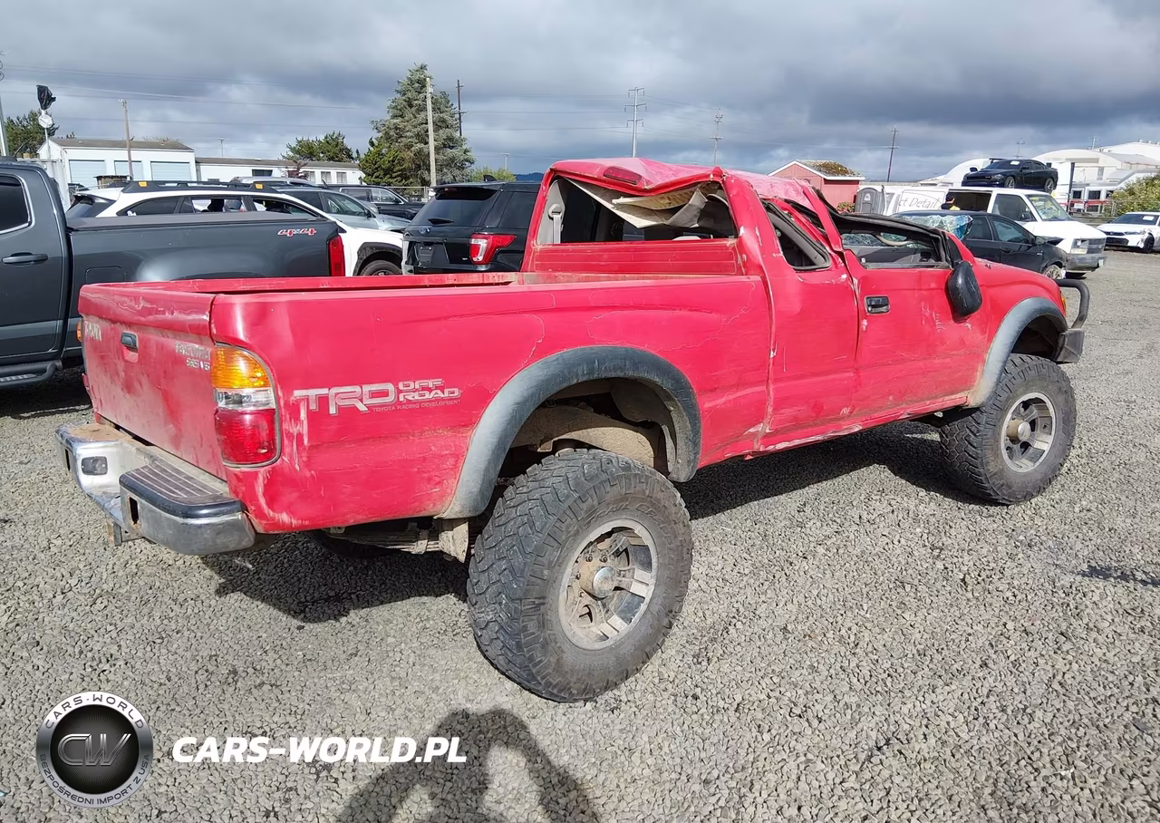 2001 Toyota Tacoma Base V6 VIN:5TEWN72NX1Z743103 - 4