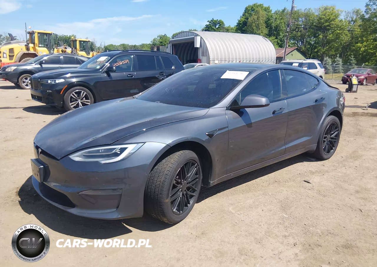 2021 Tesla Model S Plaid Tri Motor All-Wheel Drive VIN:5YJSA1E68MF433694 - 2