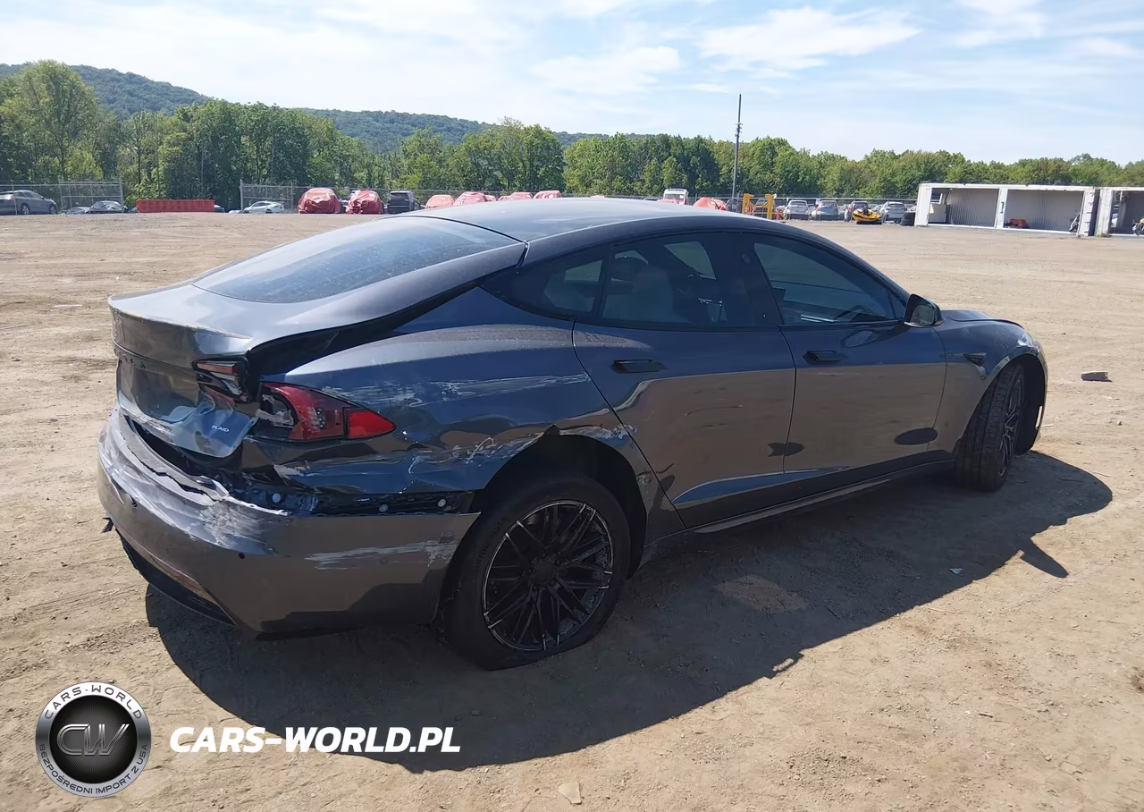 2021 Tesla Model S Plaid Tri Motor All-Wheel Drive VIN:5YJSA1E68MF433694 - 4