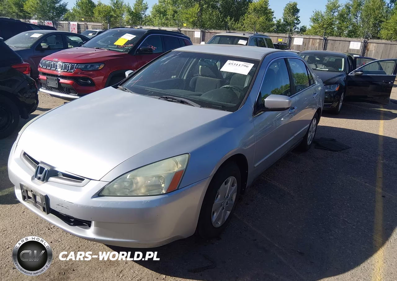 2003 Honda Accord 2.4 Lx VIN:1HGCM55363A083595 - 2