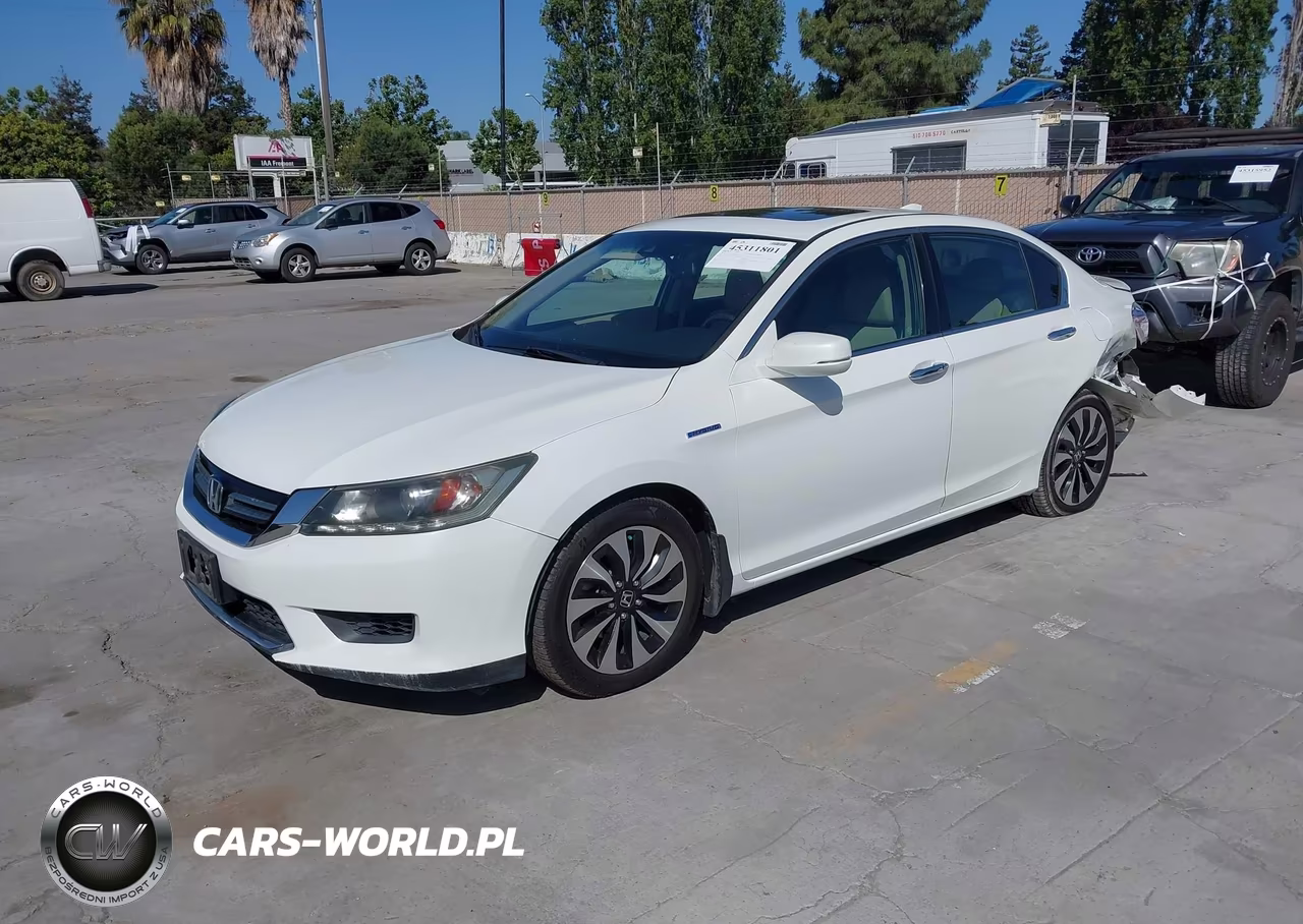 2014 Honda Accord Hybrid Ex-L VIN:1HGCR6F5XEA005301 - 2