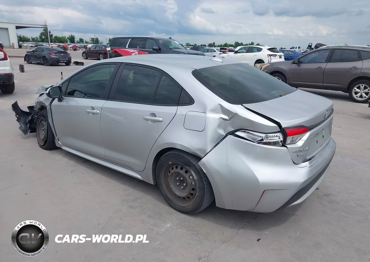 2021 Toyota Corolla Le VIN:JTDEPMAE4MJ155072 - 3