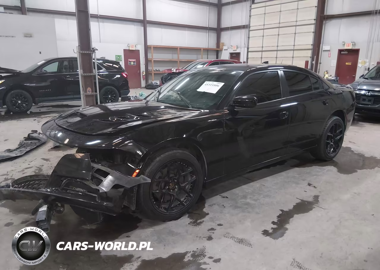 2019 Dodge Charger Sxt Awd VIN:2C3CDXJG6KH653876 - 2