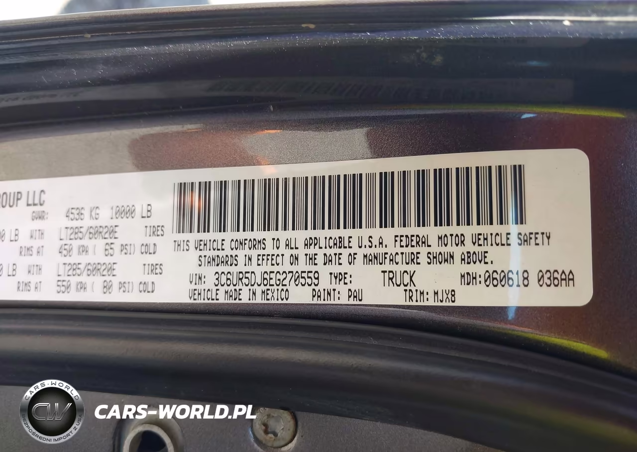2014 Ram 2500 Big Horn VIN:3C6UR5DJ6EG270559 - 9