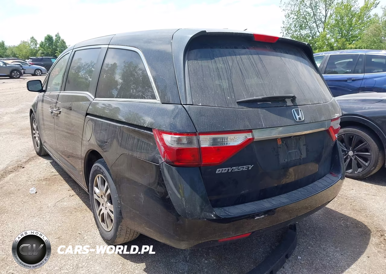 2012 Honda Odyssey Ex-L VIN:5FNRL5H63CB070845 - 3