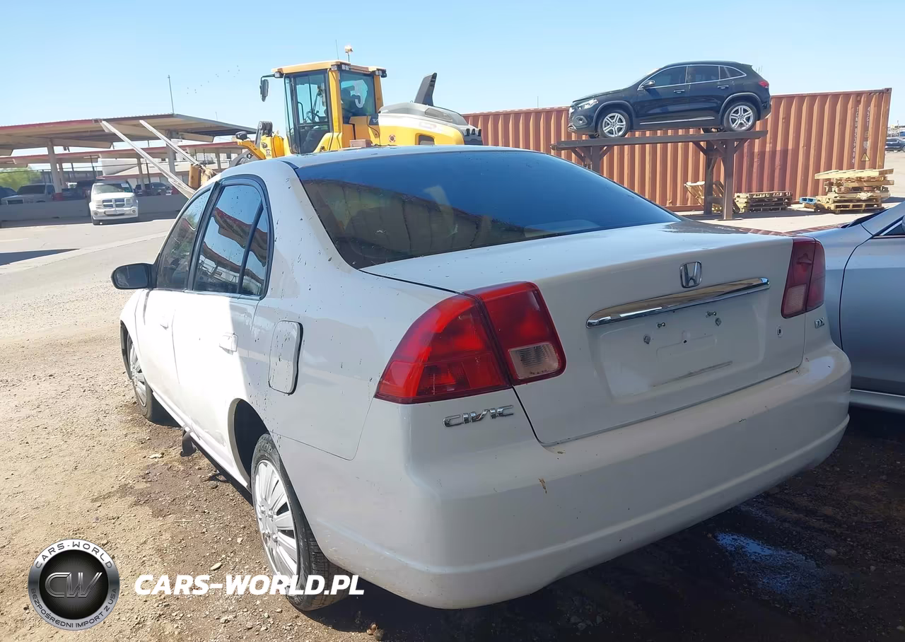 2001 Honda Civic Dx VIN:2HGES15201H604484 - 3