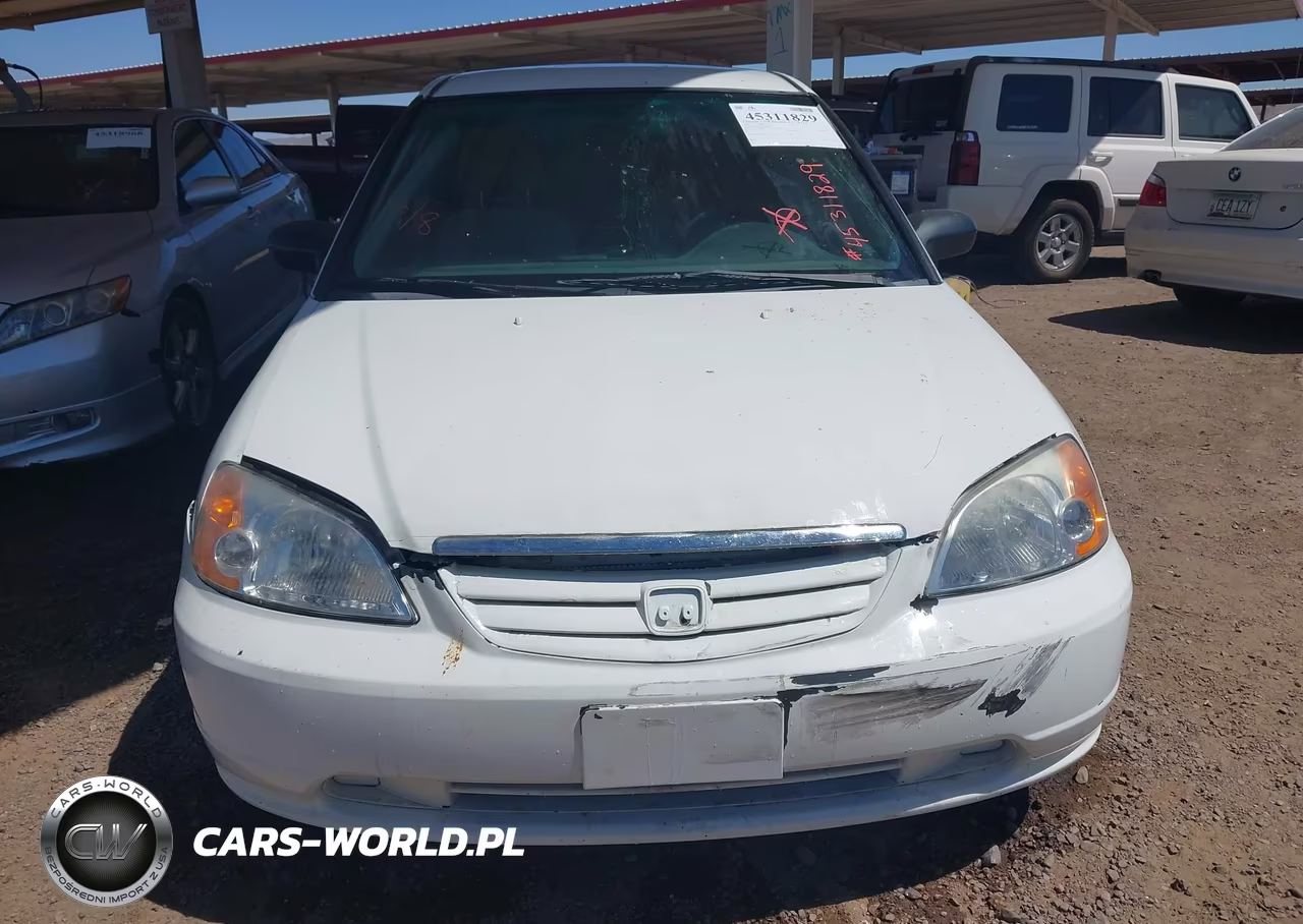 2001 Honda Civic Dx VIN:2HGES15201H604484 - 6