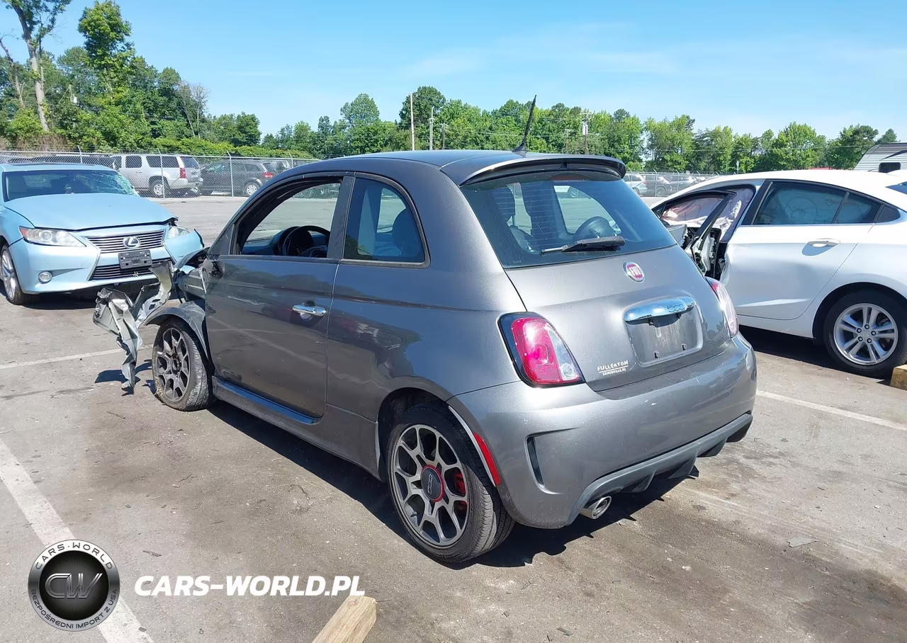 2013 Fiat 500 Turbo VIN:3C3CFFHHXDT608680 - 3