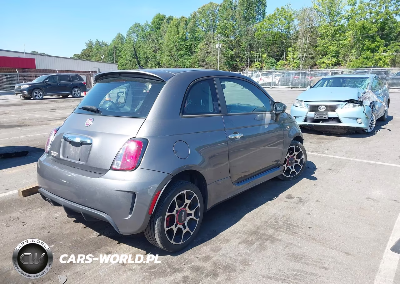 2013 Fiat 500 Turbo VIN:3C3CFFHHXDT608680 - 4