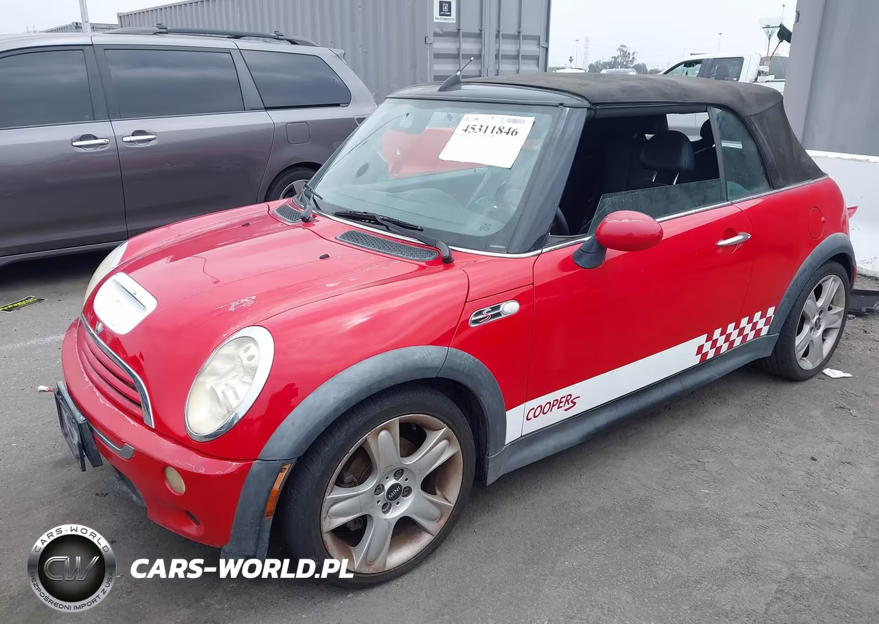 2005 Mini Cooper S VIN:WMWRH33425TF82964 - 2