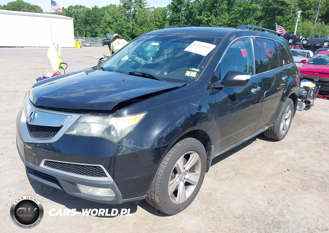 2011 Acura Mdx VIN:2HNYD2H27BH544514 - 2