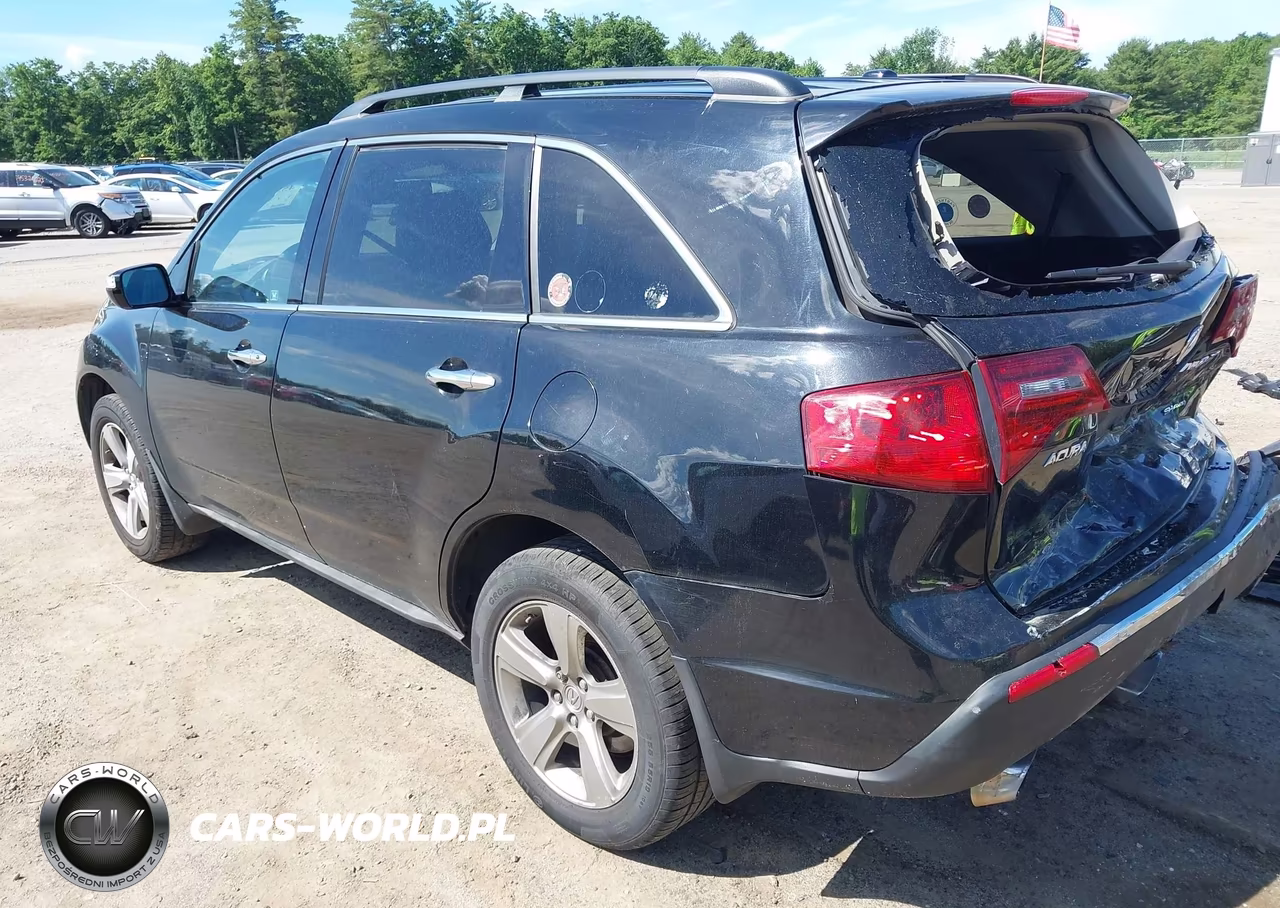 2011 Acura Mdx VIN:2HNYD2H27BH544514 - 3
