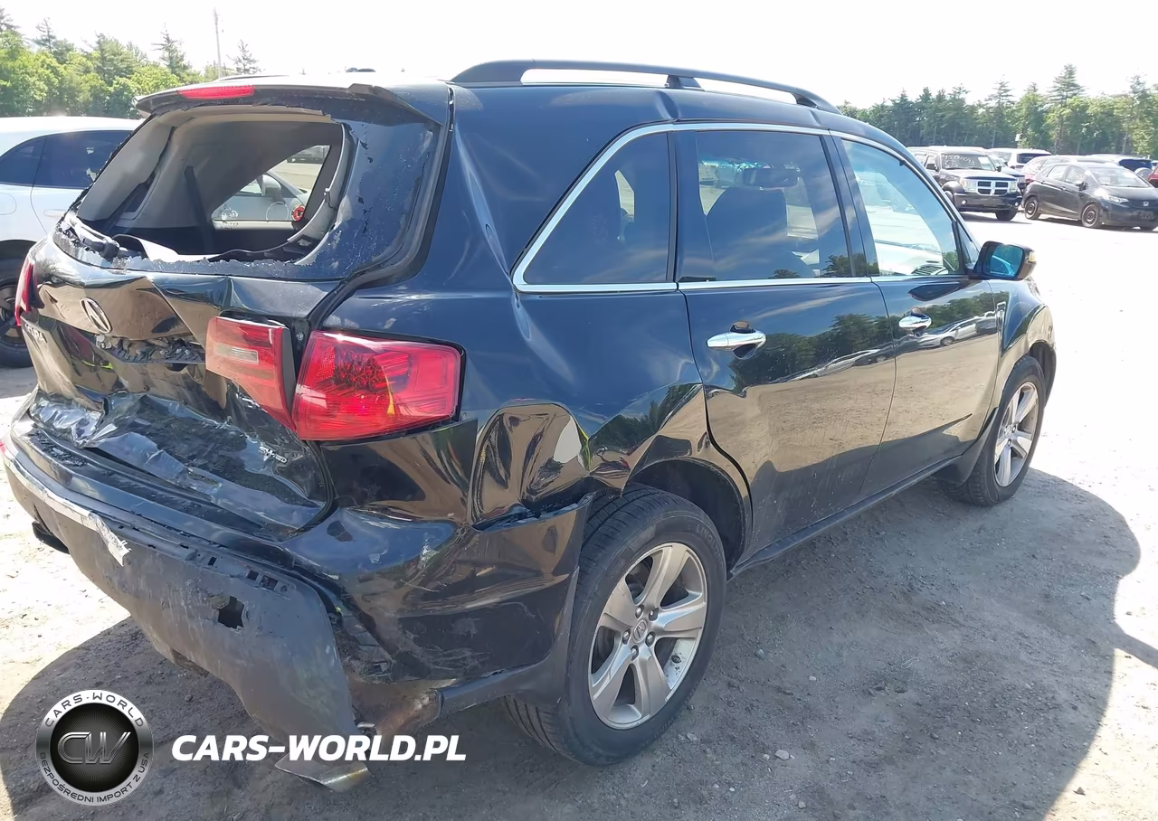 2011 Acura Mdx VIN:2HNYD2H27BH544514 - 4