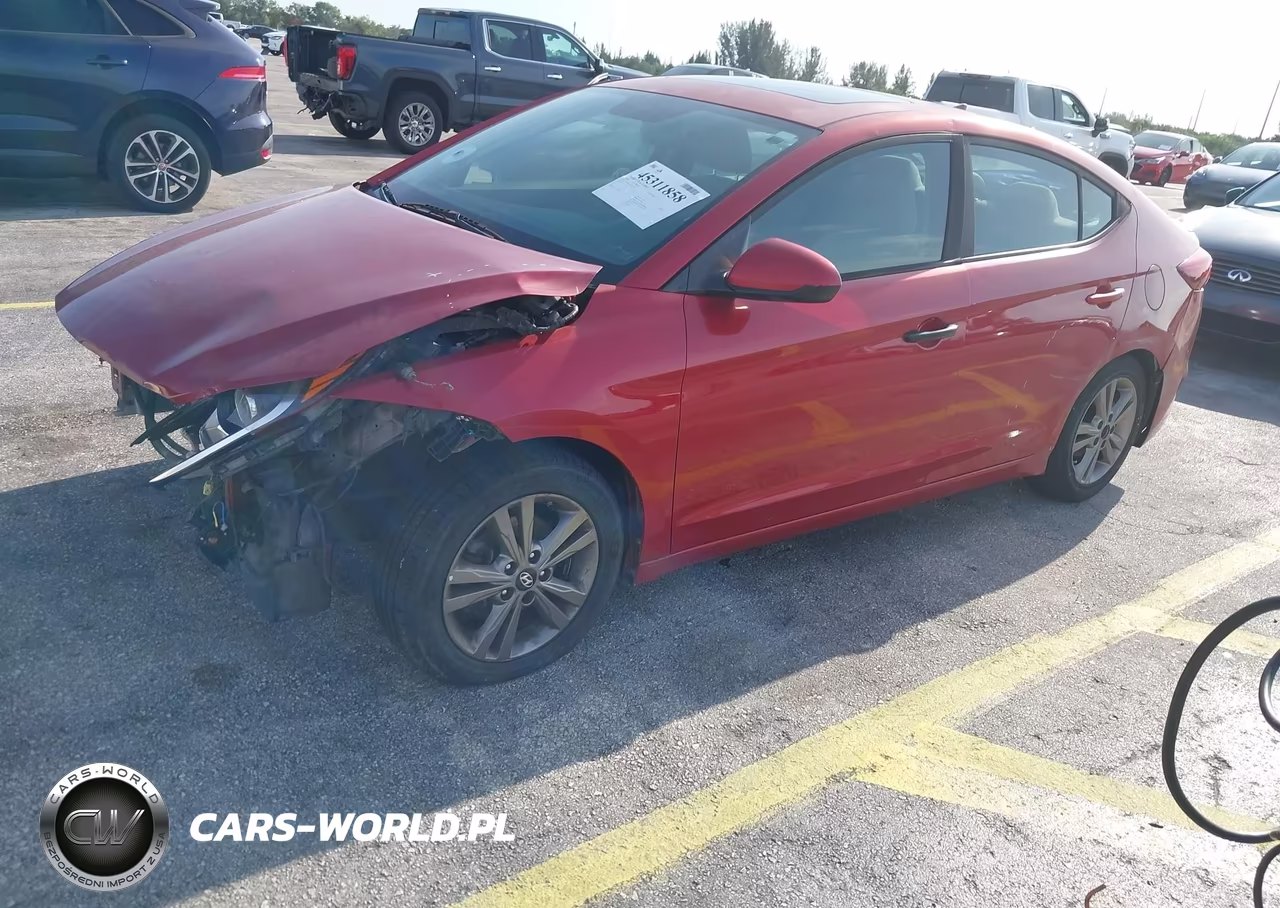 2018 Hyundai Elantra Value Edition VIN:5NPD84LF5JH381978 - 2