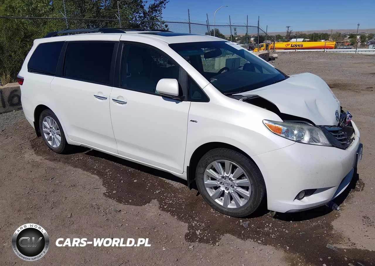 2017 Toyota Sienna Xle Premium 7 Passenger
