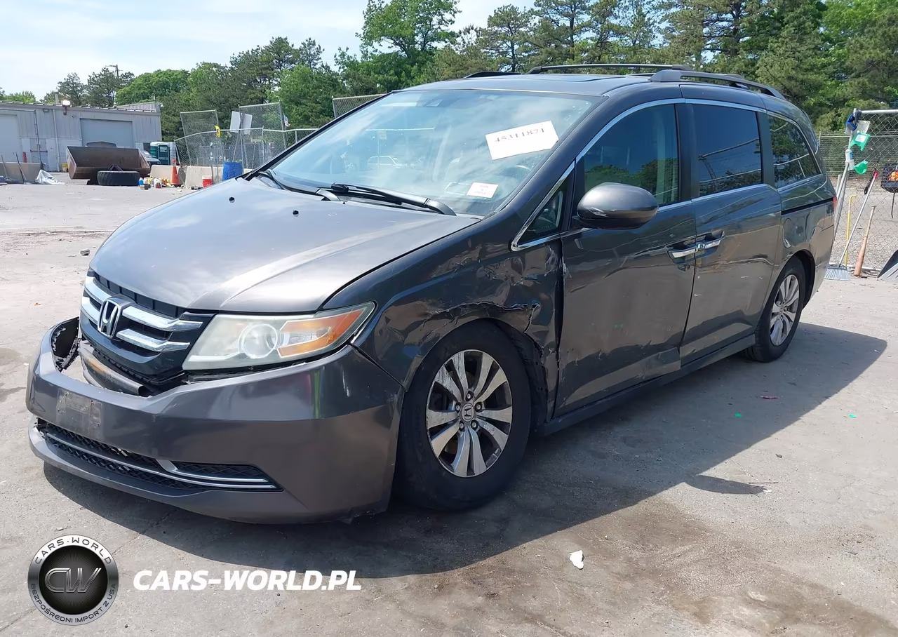 2015 Honda Odyssey Ex-L VIN:5FNRL5H61FB037332 - 2