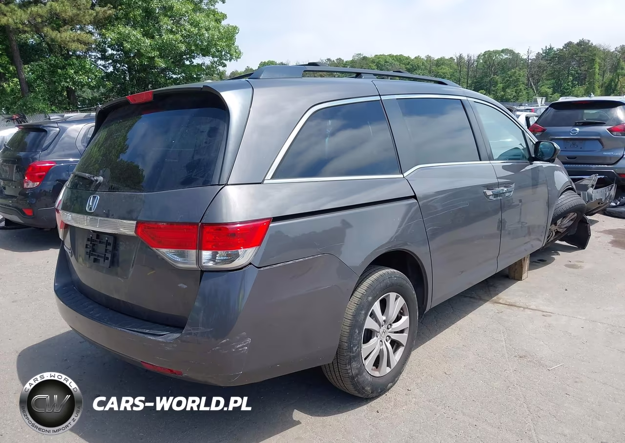2015 Honda Odyssey Ex-L VIN:5FNRL5H61FB037332 - 4
