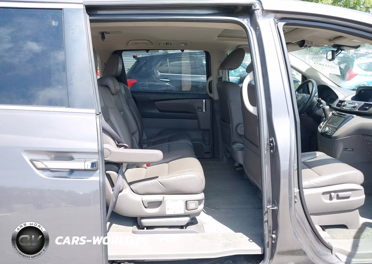 2015 Honda Odyssey Ex-L VIN:5FNRL5H61FB037332 - 8