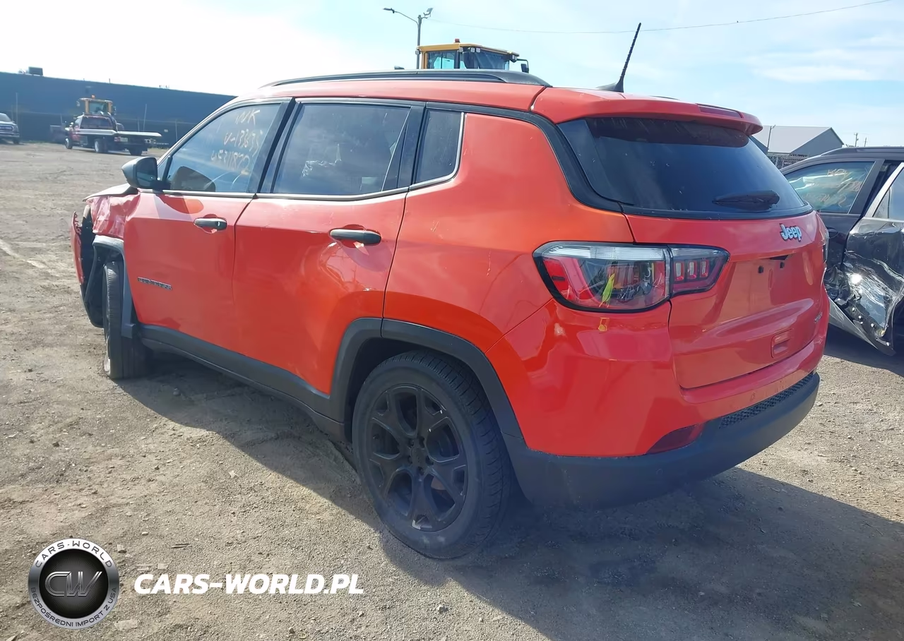2018 Jeep Compass Sport Fwd VIN:3C4NJCAB3JT133635 - 3
