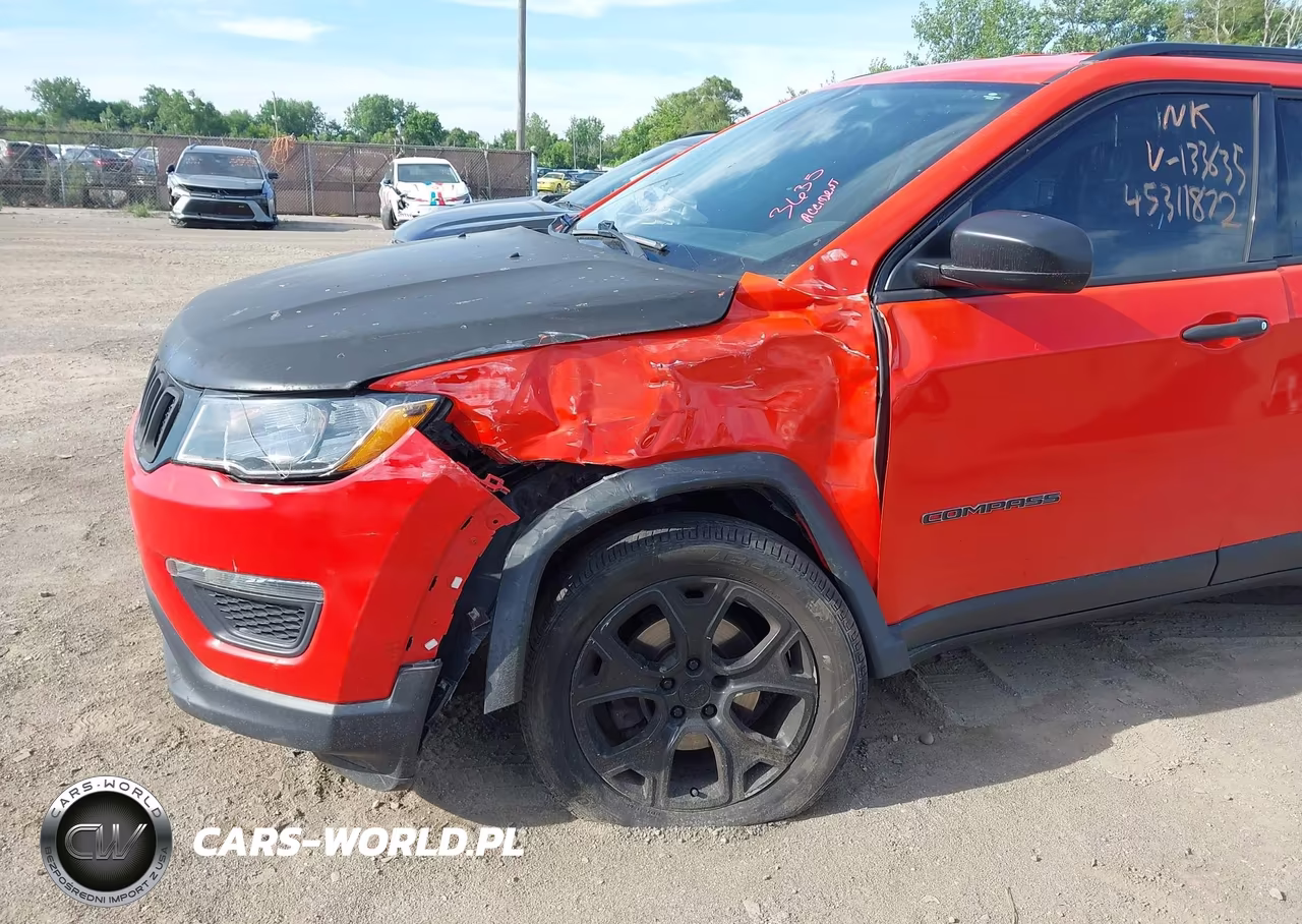 2018 Jeep Compass Sport Fwd VIN:3C4NJCAB3JT133635 - 6