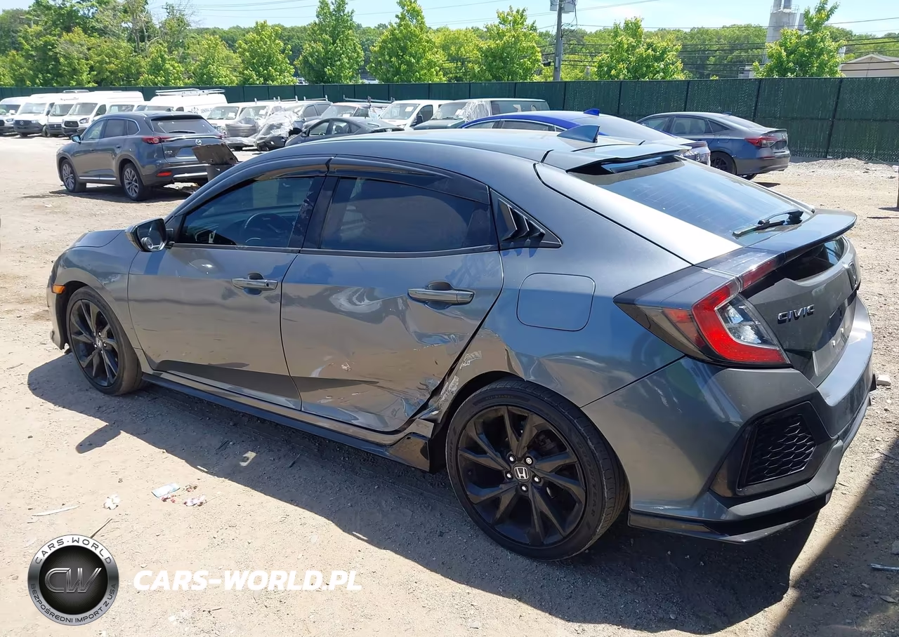 2018 Honda Civic Sport VIN:SHHFK7H40JU431332 - 3