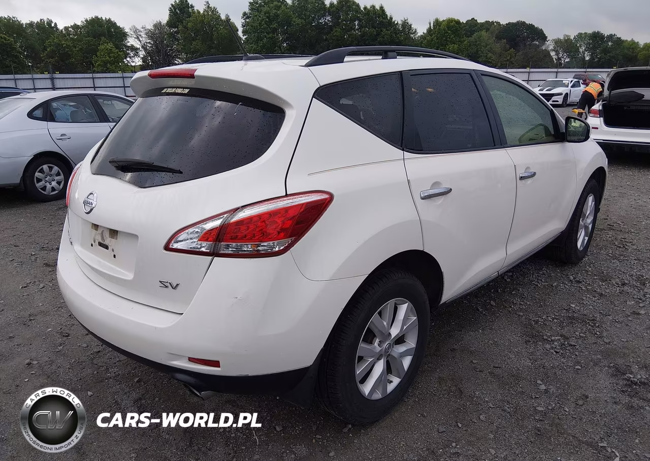 2014 Nissan Murano Sv VIN:JN8AZ1MU8EW418473 - 4