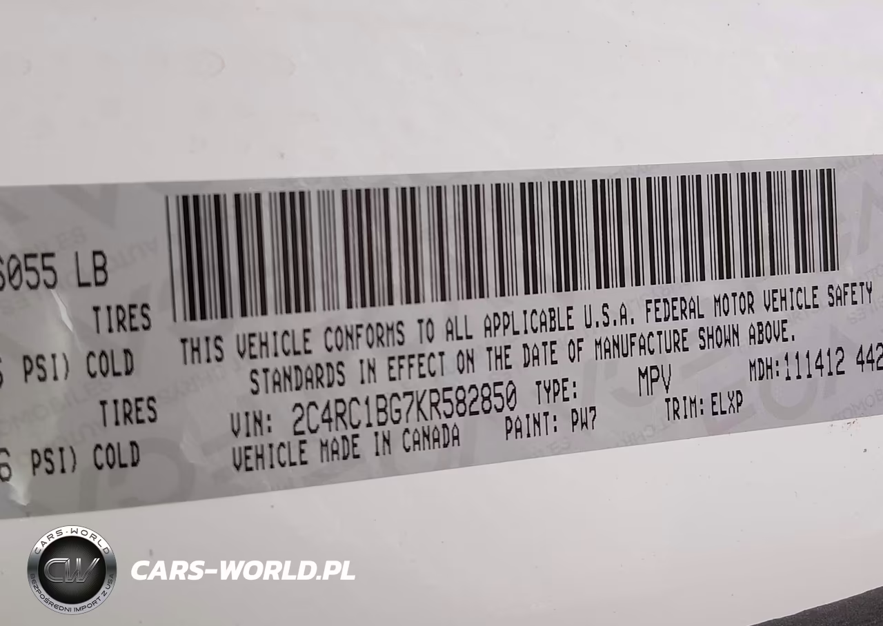 2019 Chrysler Pacifica Touring L VIN:2C4RC1BG7KR582850 - 9