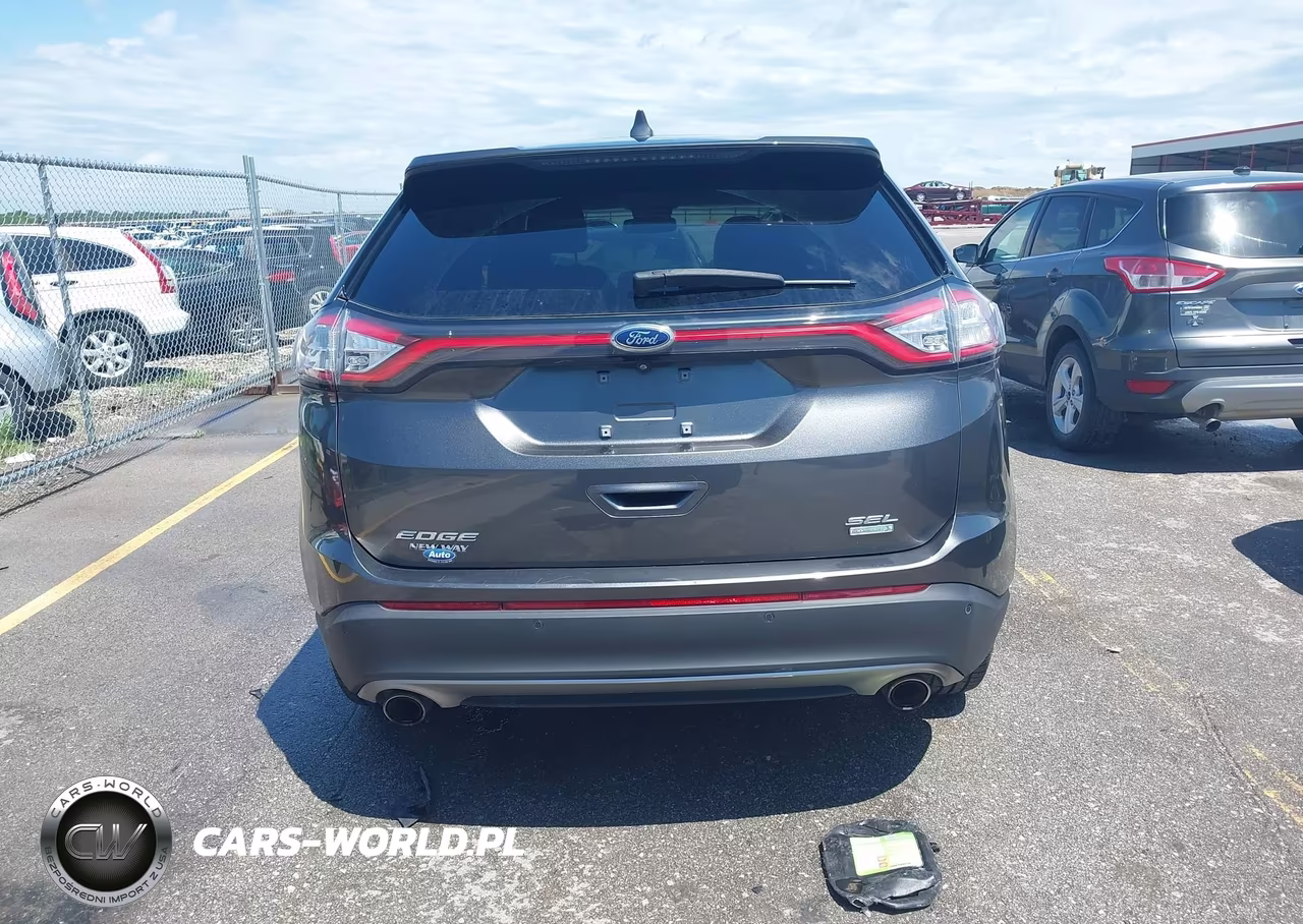 2017 Ford Edge Sel VIN:2FMPK3J97HBC37341 - 16