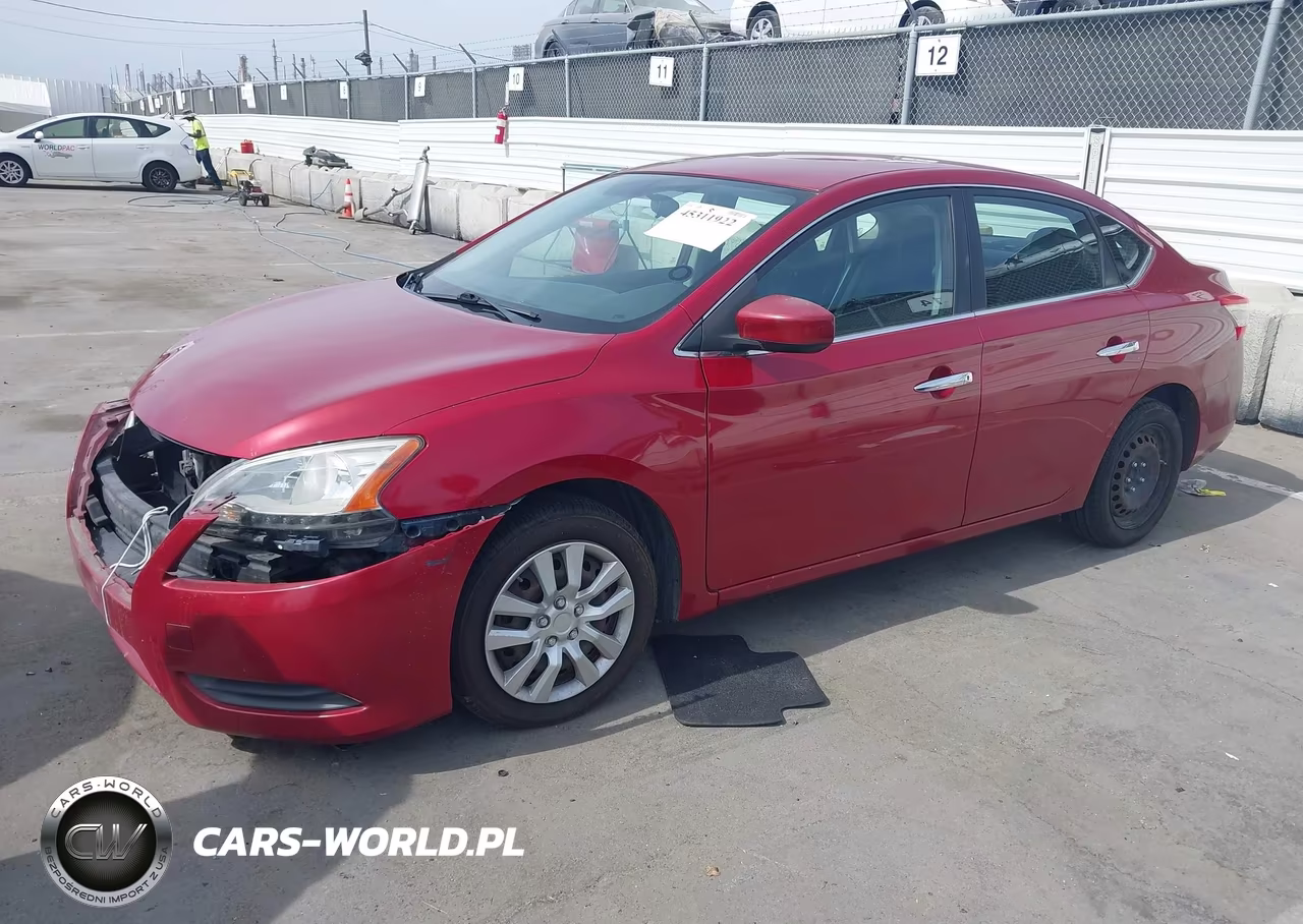 2013 Nissan Sentra Sv VIN:3N1AB7AP1DL669702 - 2
