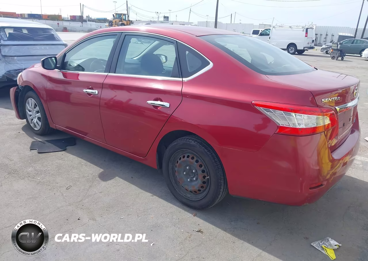 2013 Nissan Sentra Sv VIN:3N1AB7AP1DL669702 - 3