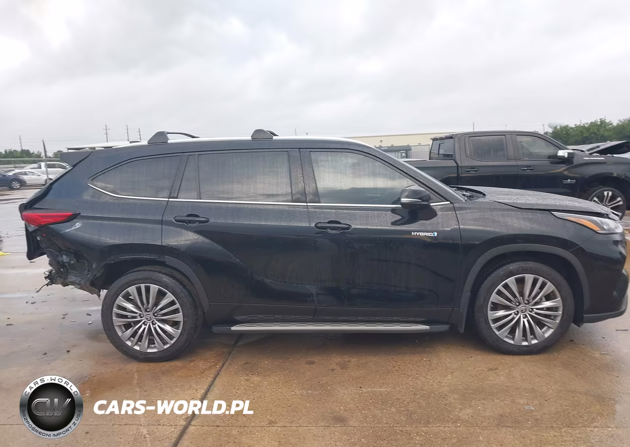 2021 Toyota Highlander Hybrid Platinum VIN:5TDFARAH9MS012179 - 14