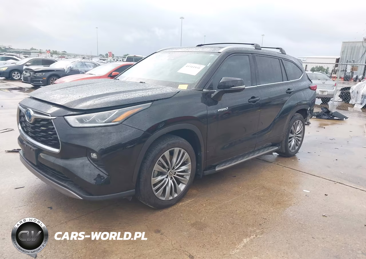 2021 Toyota Highlander Hybrid Platinum VIN:5TDFARAH9MS012179 - 2