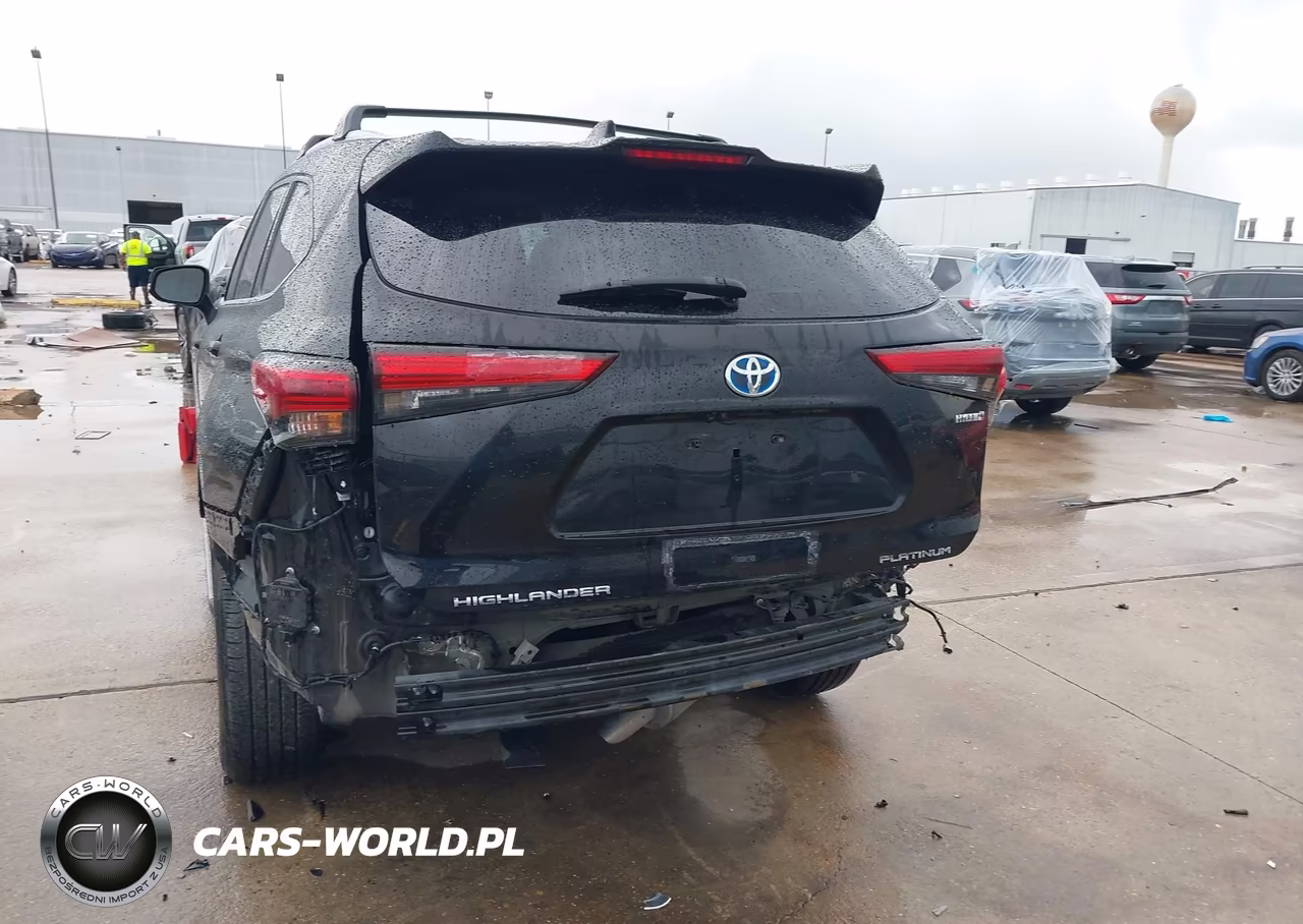 2021 Toyota Highlander Hybrid Platinum VIN:5TDFARAH9MS012179 - 6