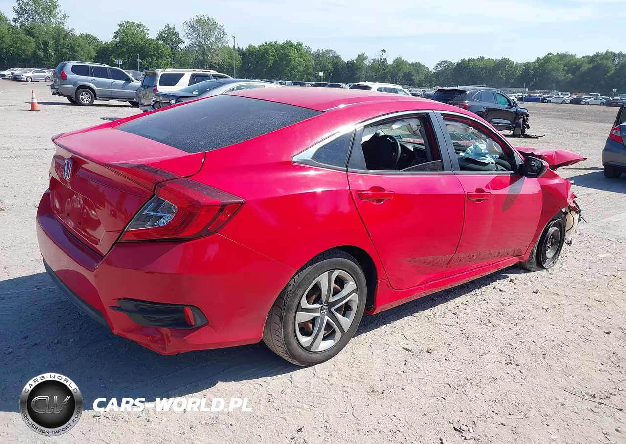2016 Honda Civic Lx VIN:2HGFC2F5XGH545310 - 4