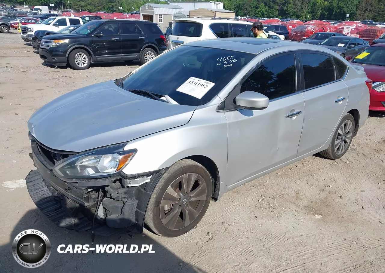 2019 Nissan Sentra Sv VIN:3N1AB7AP0KY344569 - 2