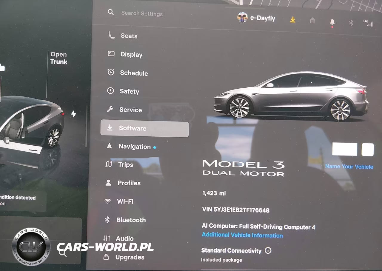 2026 Tesla Model 3 Premium All-Wheel Drive VIN:5YJ3E1EB2TF176648 - 7