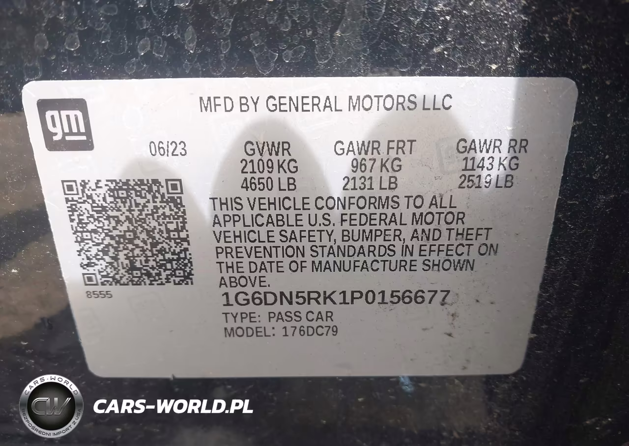2023 Cadillac Ct5 Premium Luxury VIN:1G6DN5RK1P0156677 - 9