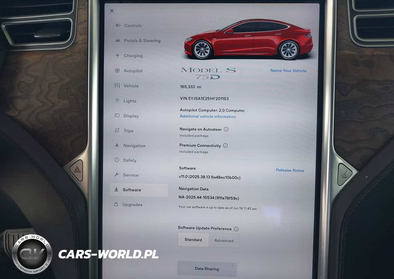 2017 Tesla Model S 100D-60D-75D-90D-P100D VIN:5YJSA1E25HF201153 - 17