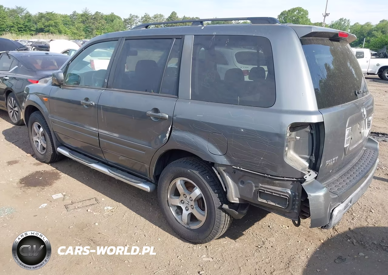 2008 Honda Pilot Ex-L VIN:5FNYF18538B044949 - 3