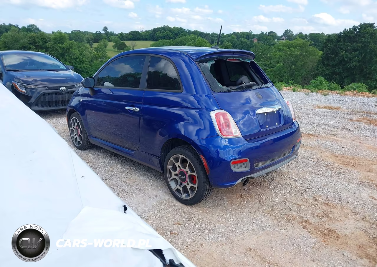 2012 Fiat 500 Sport VIN:3C3CFFBR3CT181830 - 3