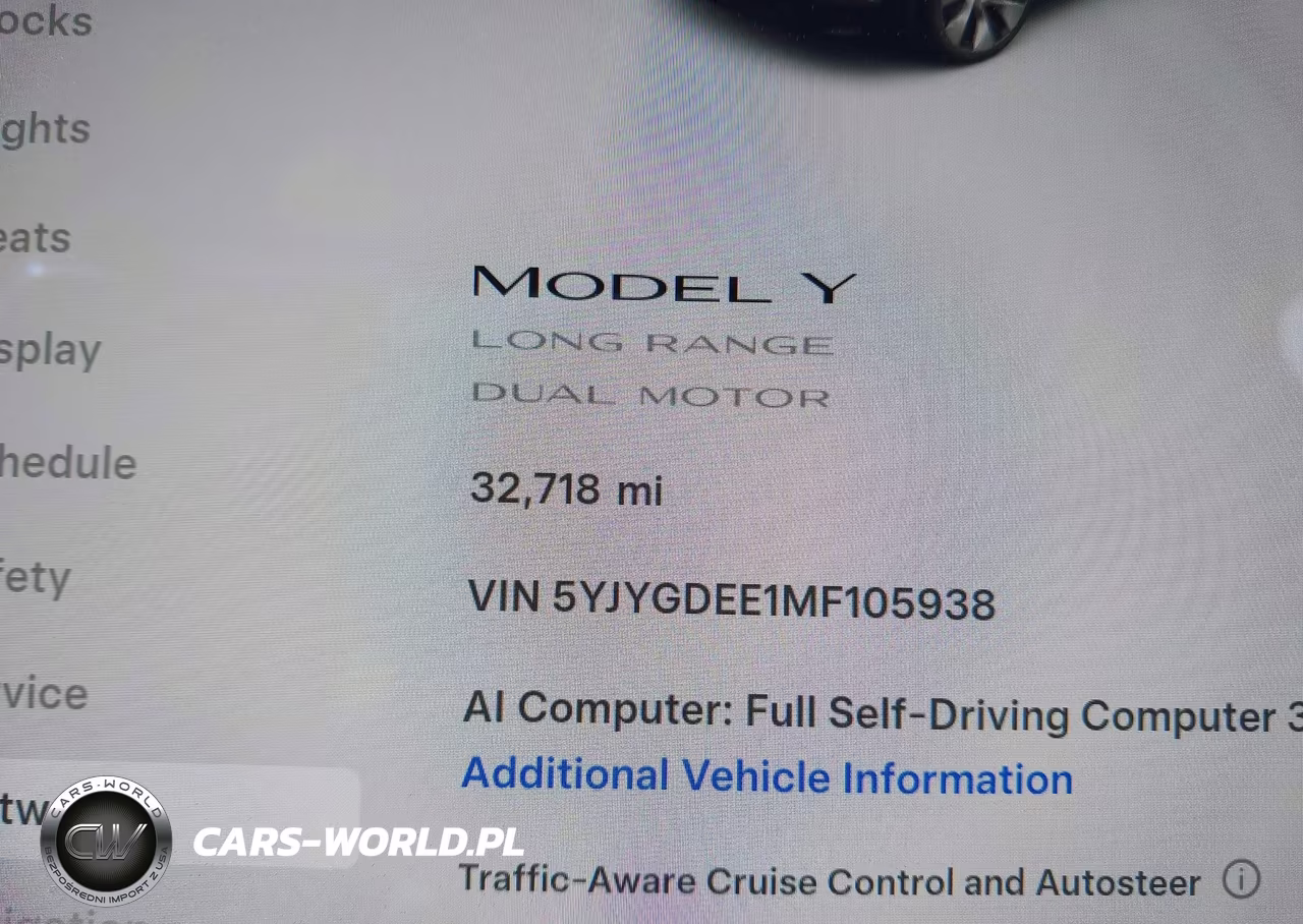 2021 Tesla Model Y Long Range Dual Motor All-Wheel Drive VIN:5YJYGDEE1MF105938 - 7