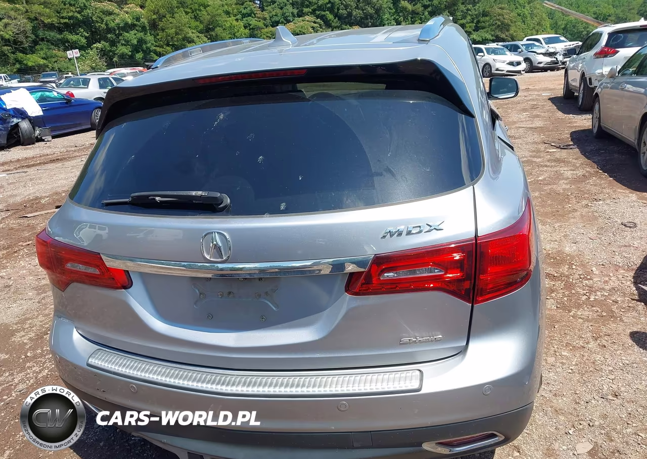 2016 Acura Mdx Advance Entertainment Packages-Advance Package VIN:5FRYD4H98GB040791 - 16