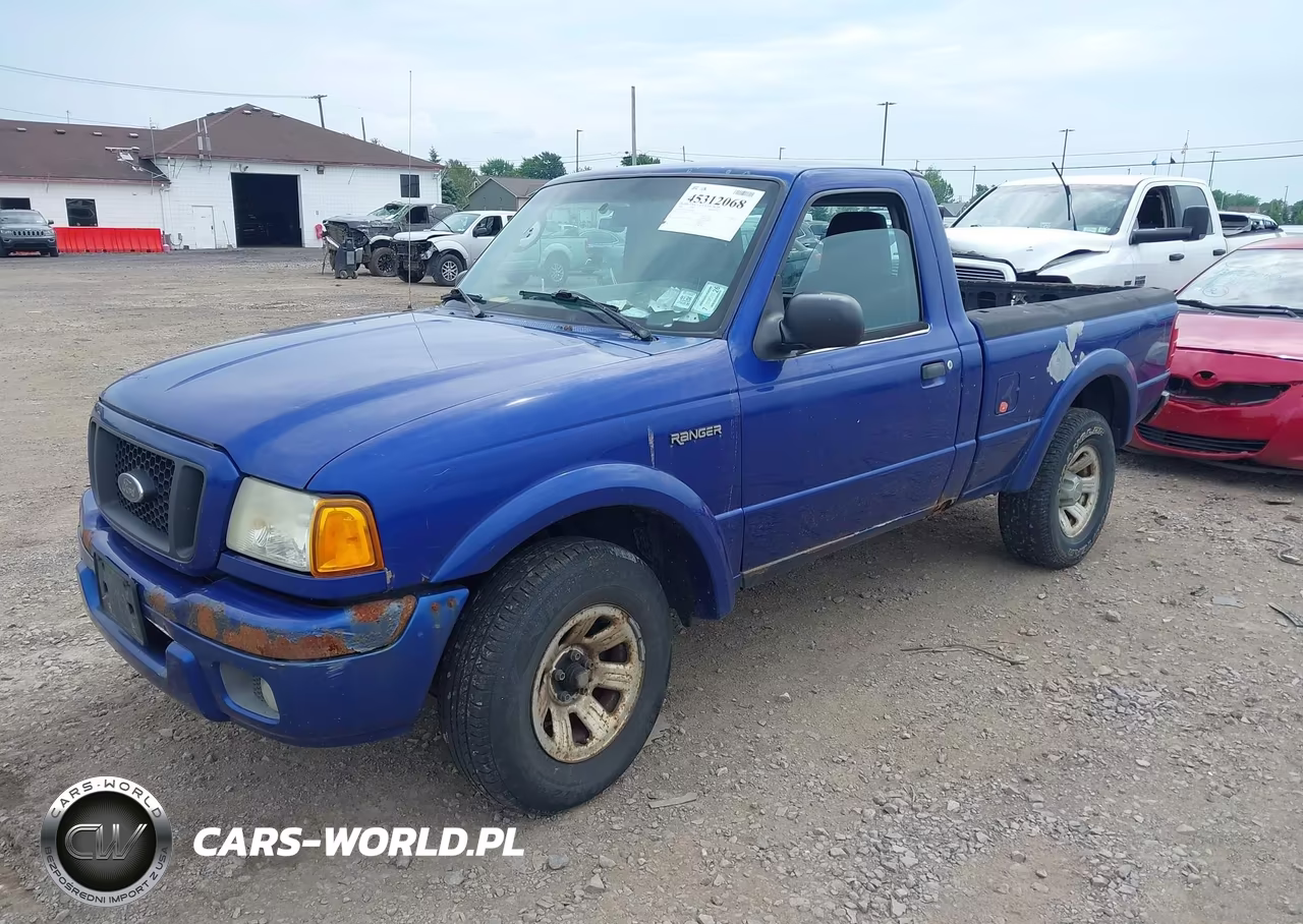 2004 Ford Ranger Edge-Xl-Xlt VIN:1FTYR10U44TA00413 - 2