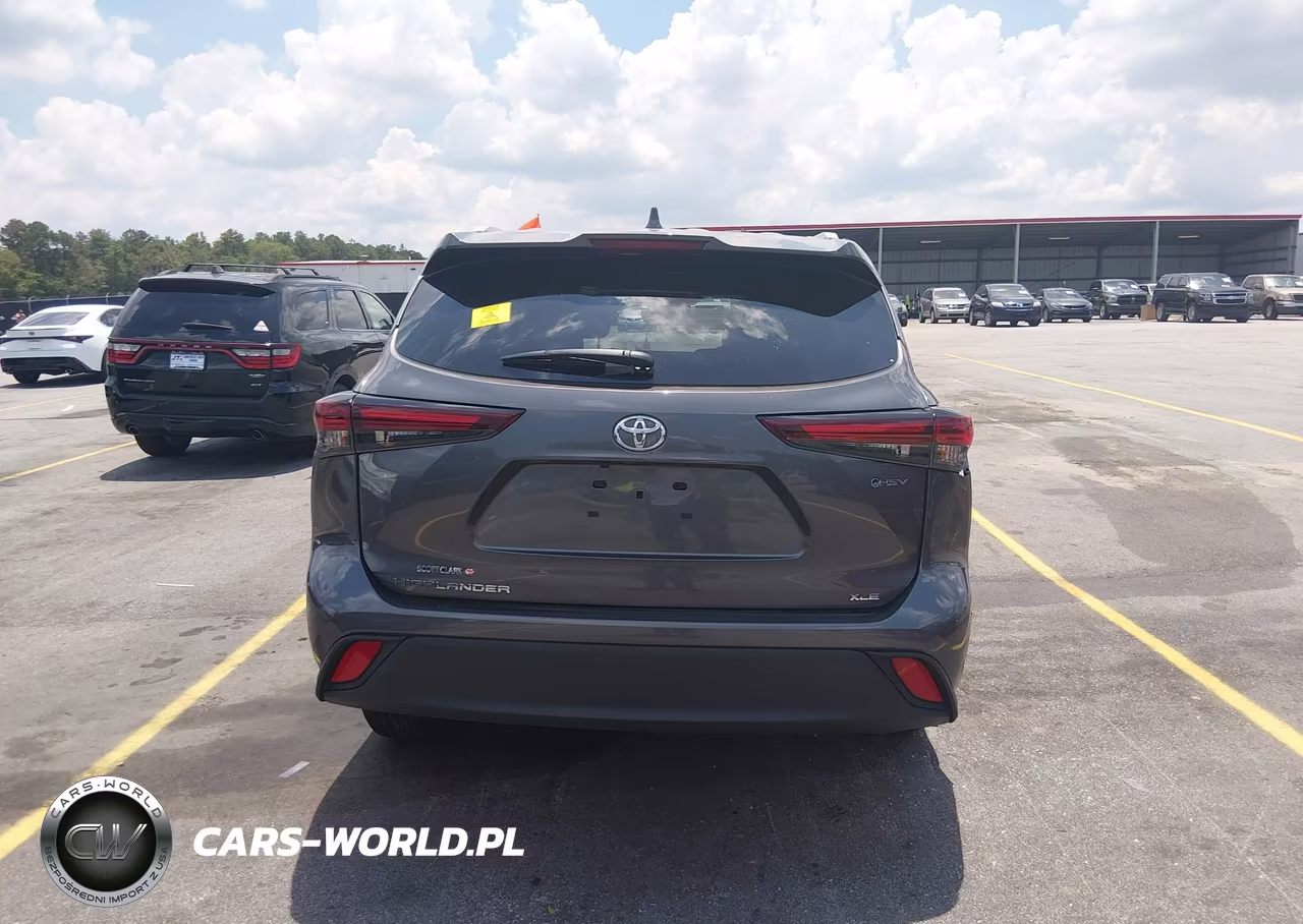 2025 Toyota Highlander Hybrid Xle VIN:5TDKBRCHXSS656280 - 15