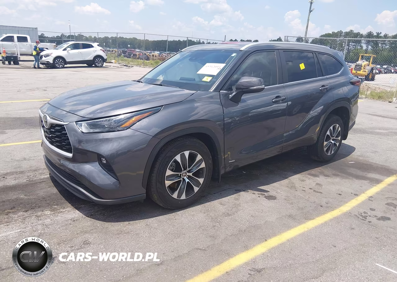 2025 Toyota Highlander Hybrid Xle VIN:5TDKBRCHXSS656280 - 2