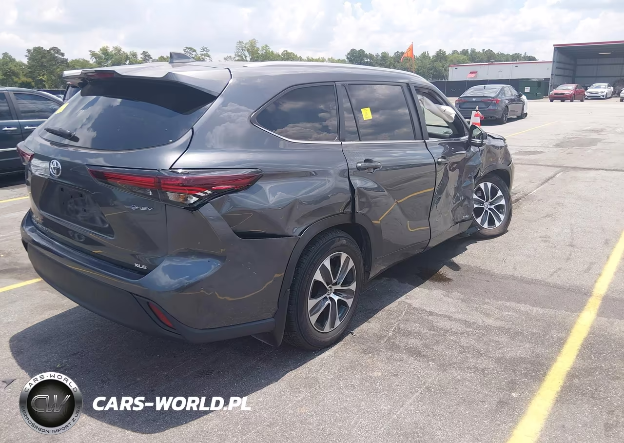 2025 Toyota Highlander Hybrid Xle VIN:5TDKBRCHXSS656280 - 4