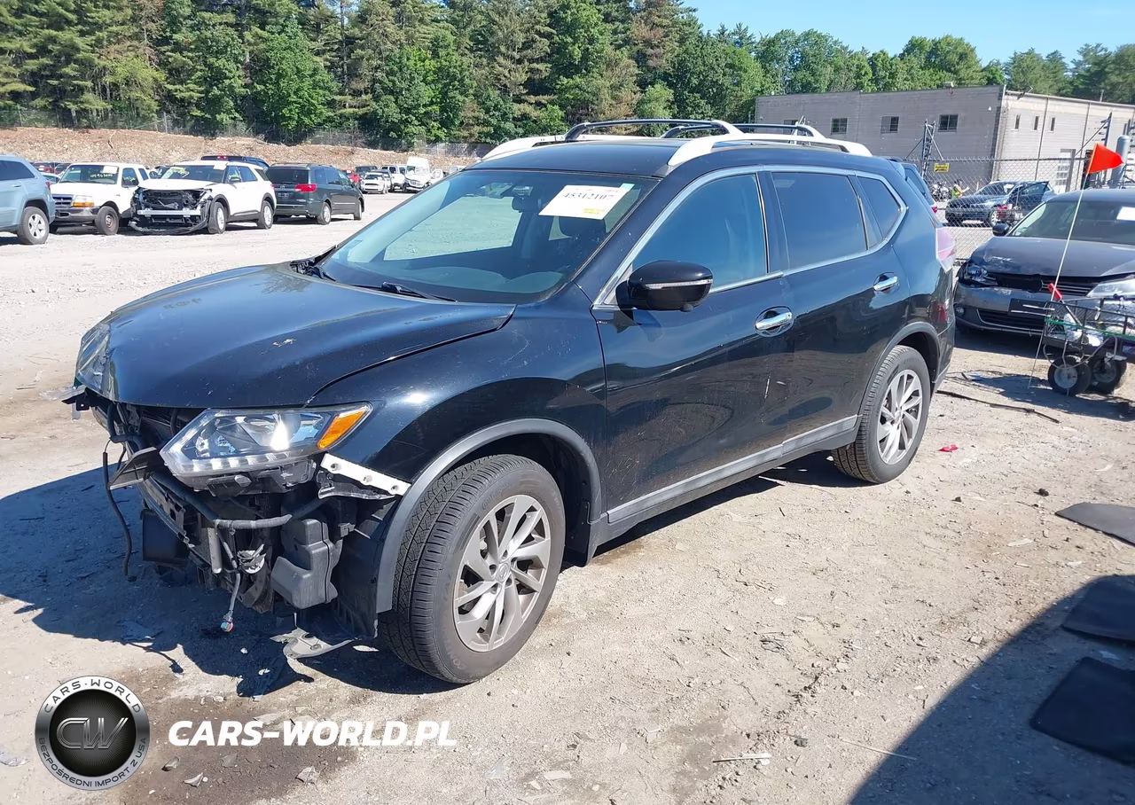 2015 Nissan Rogue Sl VIN:5N1AT2MV2FC801447 - 2