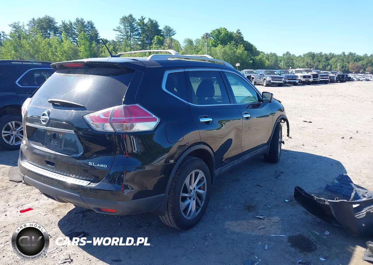 2015 Nissan Rogue Sl VIN:5N1AT2MV2FC801447 - 4
