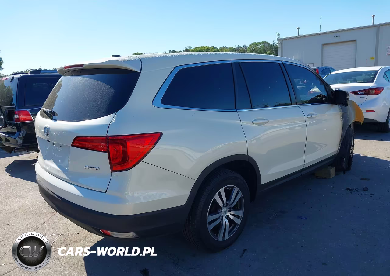 2017 Honda Pilot Ex-L VIN:5FNYF6H54HB017224 - 4