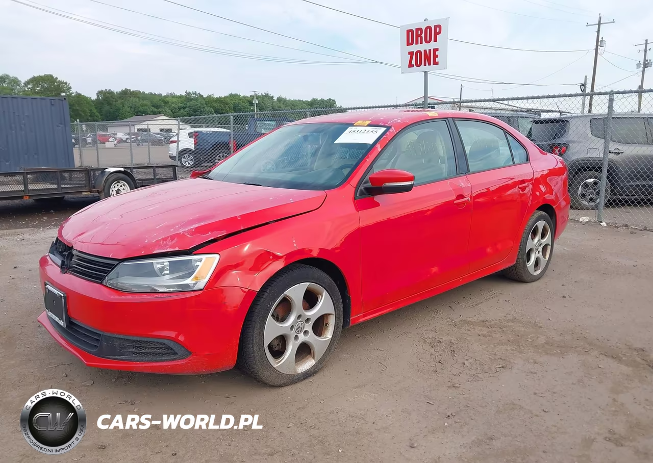 2012 Volkswagen Jetta 2.5L Se VIN:3VWDX7AJ3CM388501 - 2